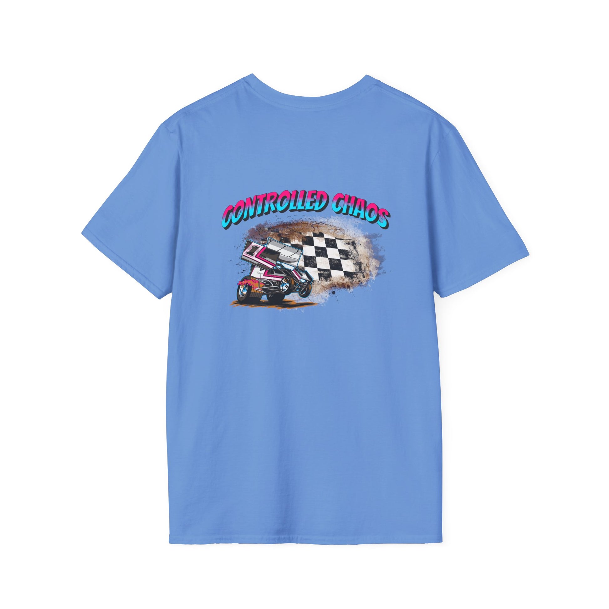 Controlled Chaos- Unisex T-Shirt, Casual Auto Enthusiast Tee, Gift for Car Lovers, Vintage Racing Apparel, Motorsports Fan Shirt