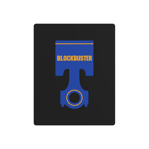 Blockbuster Piston Metal Art Sign, Unique Garage Decor, Automotive Wall Art, Novelty Gift for Car Lovers, Man Cave Decoration