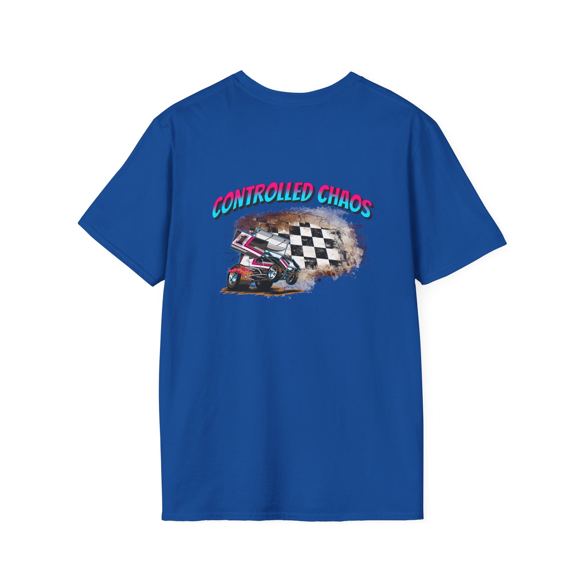 Controlled Chaos- Unisex T-Shirt, Casual Auto Enthusiast Tee, Gift for Car Lovers, Vintage Racing Apparel, Motorsports Fan Shirt