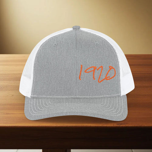 1920 Prohibition started- Embroidered Snapback Trucker Cap, Vintage Hat, Casual Outfit Accessory, Gift for Him/Her, Outdoor Activities, 1920 Cap