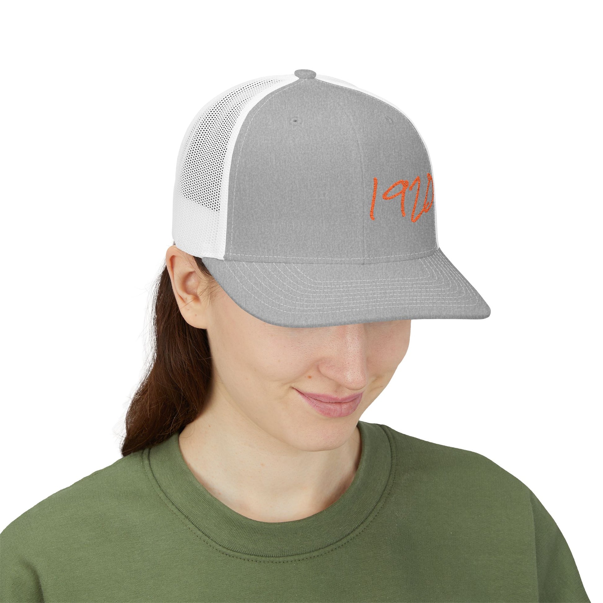 1920 Prohibition started- Embroidered Snapback Trucker Cap, Vintage Hat, Casual Outfit Accessory, Gift for Him/Her, Outdoor Activities, 1920 Cap