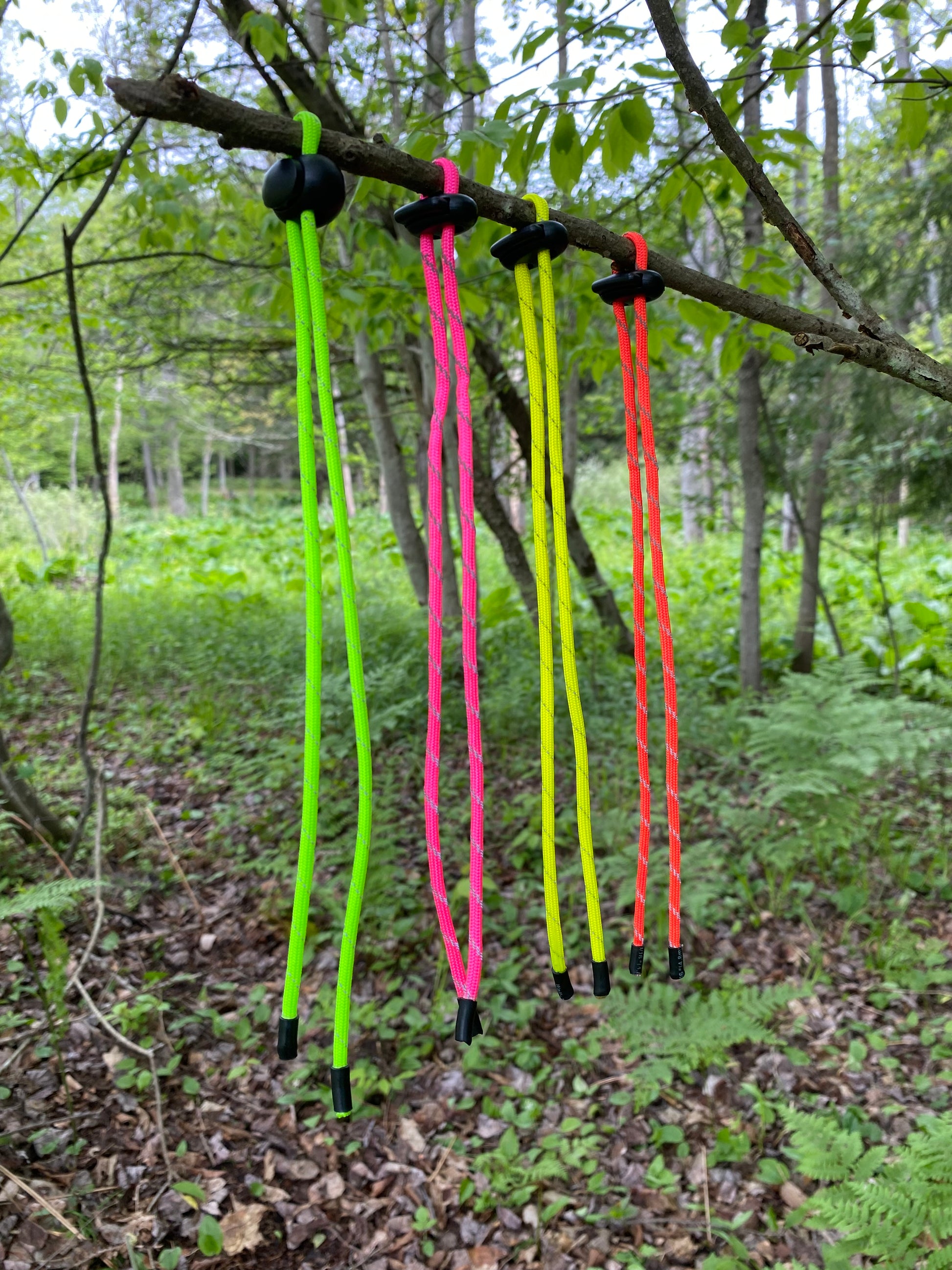 Adjustable Trail markers. Reusable neon, reflective, UV reactive.    10pcs.