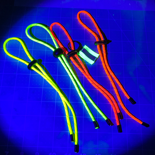 Adjustable Trail markers. Reusable neon, reflective, UV reactive.    10pcs.